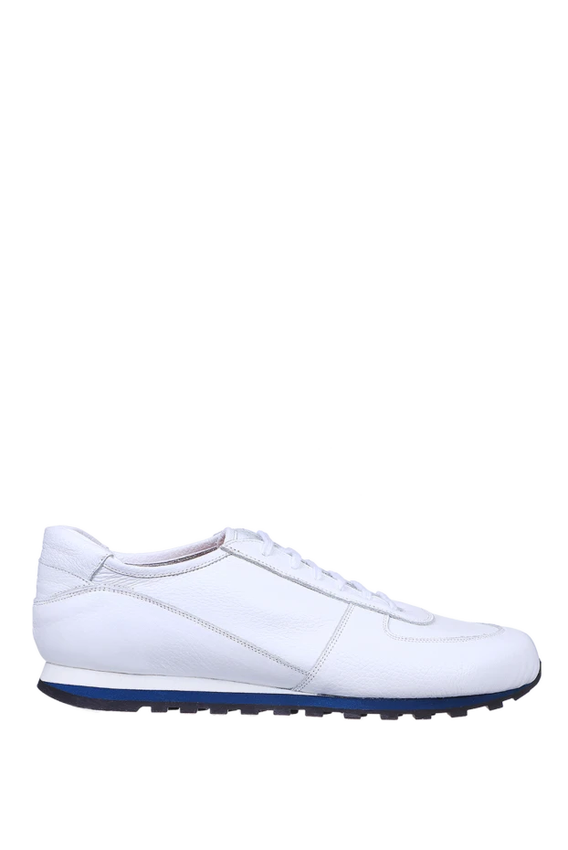 Andrea Ventura man white leather sneakers for men купить с ценами и фото 139938 - photo 1