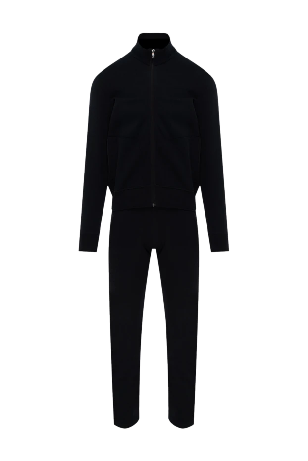 Corneliani man men's cotton sports jacket, black купить с ценами и фото 140038 - photo 1