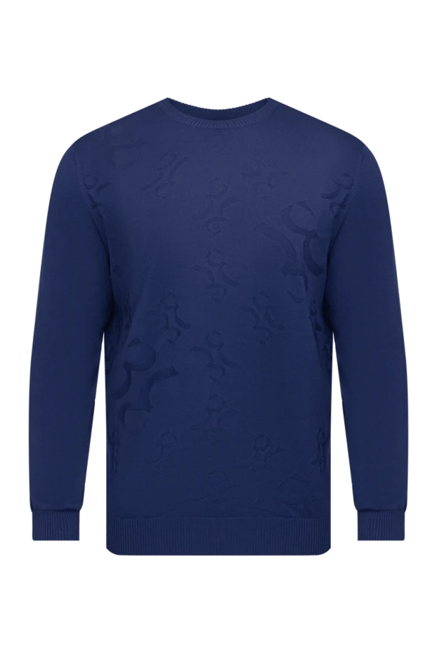 Billionaire man wool jumper blue for men купить с ценами и фото 140045 - photo 1