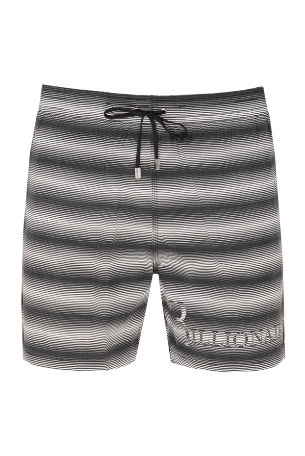 Billionaire man men's gray polyamide beach shorts купить с ценами и фото 140056 - photo 1