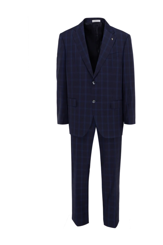 Sartoria Latorre man men's suit made of wool, blue купить с ценами и фото 140088 - photo 1