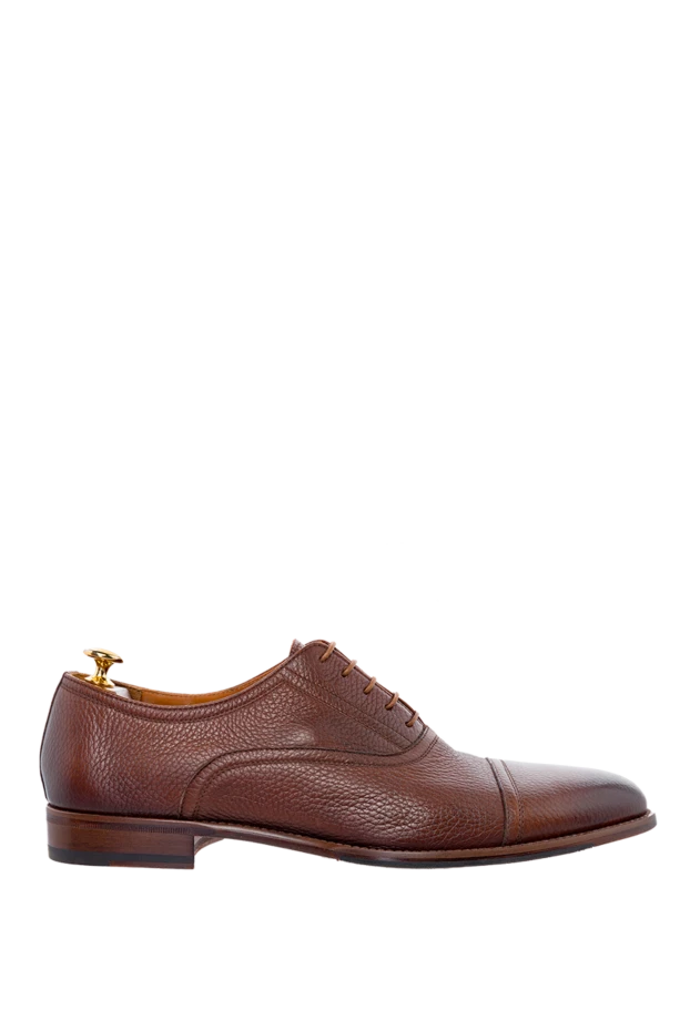 Doucal`s man brown leather men's shoes купить с ценами и фото 140236 - photo 1