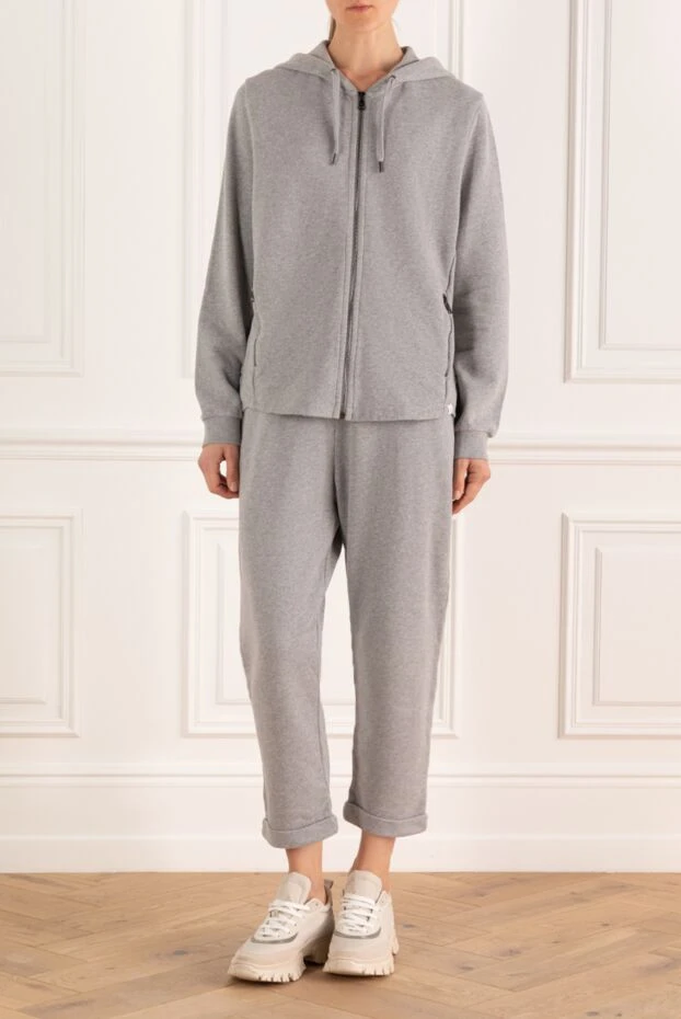 Derek Rose woman women's cotton sports suit, gray купить с ценами и фото 140253 - photo 2