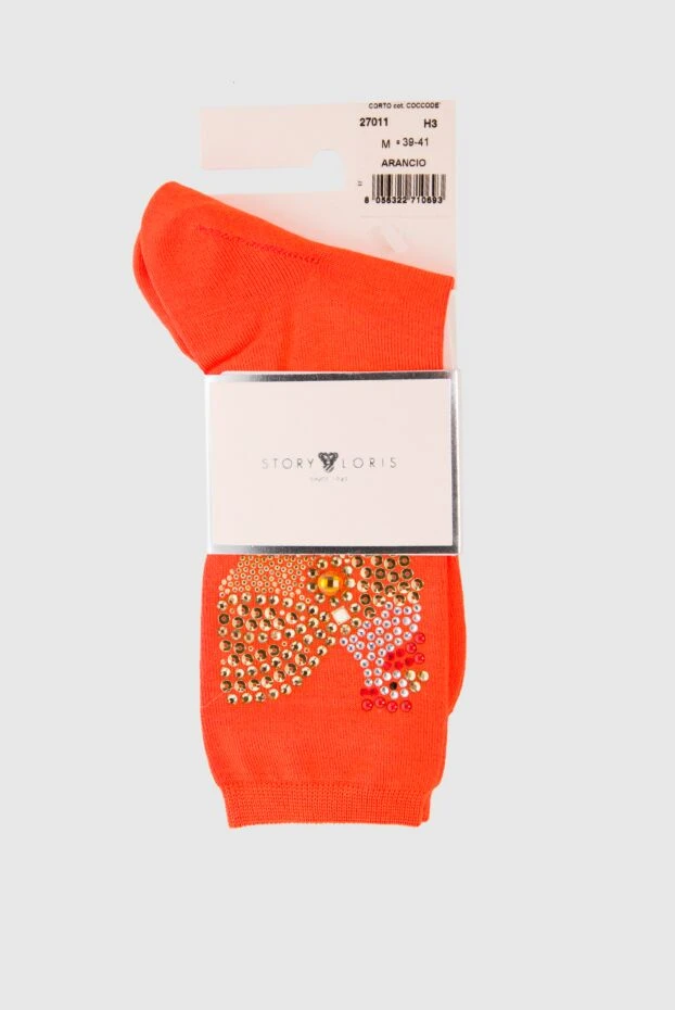 Story Loris woman orange socks for women купить с ценами и фото 140255 - photo 1