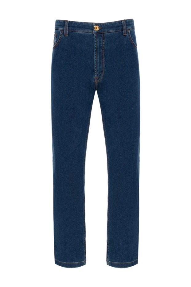Stefano Ricci classic blue men's cotton jeans
140398 - photo 1