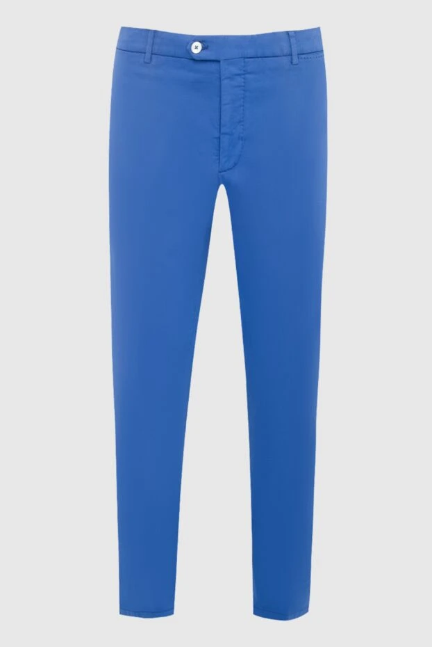 Cesare di Napoli man men's blue trousers купить с ценами и фото 140423 - photo 1