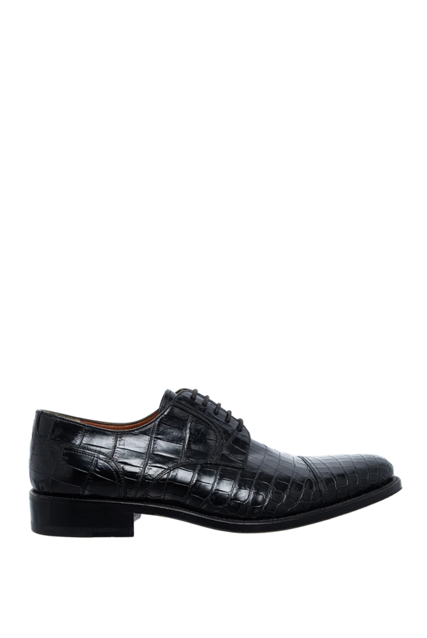 Dami man black crocodile leather men's shoes купить с ценами и фото 140456 - photo 1