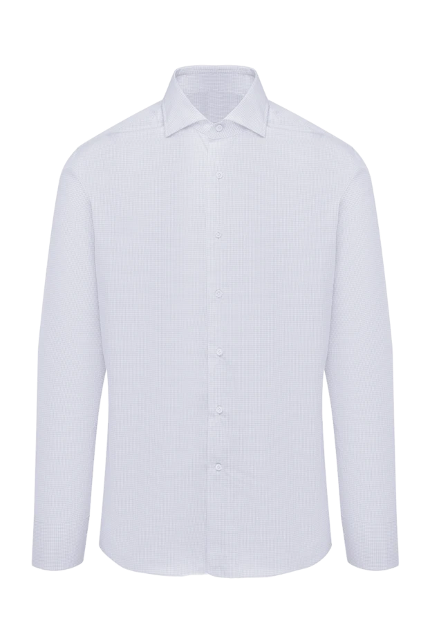 Alessandro Gherardi man white cotton shirt for men купить с ценами и фото 140769 - photo 1