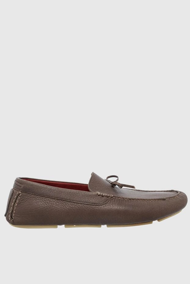 Loro Piana man loafers for men made of nubuck gray купить с ценами и фото 140943 - photo 1