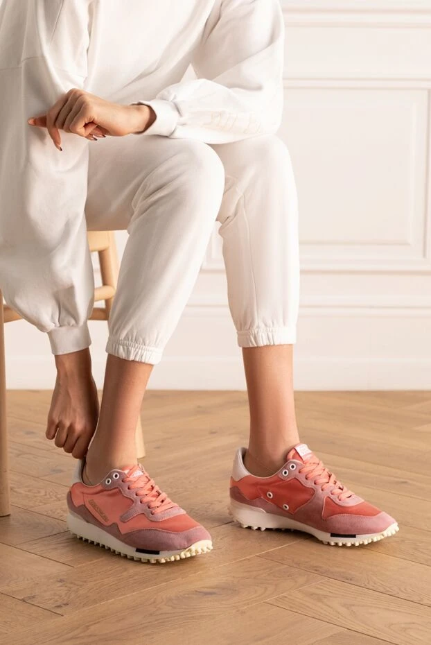 Golden Goose woman pink sneakers for women купить с ценами и фото 141036 - photo 2