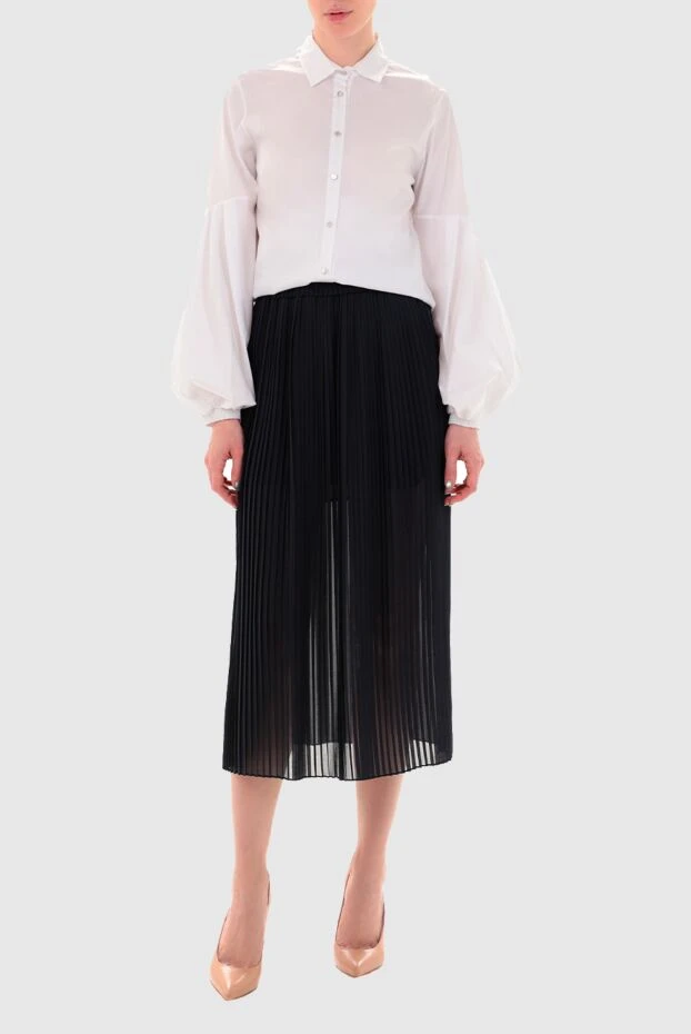 Golden Goose woman black polyester skirt for women купить с ценами и фото 141044 - photo 2