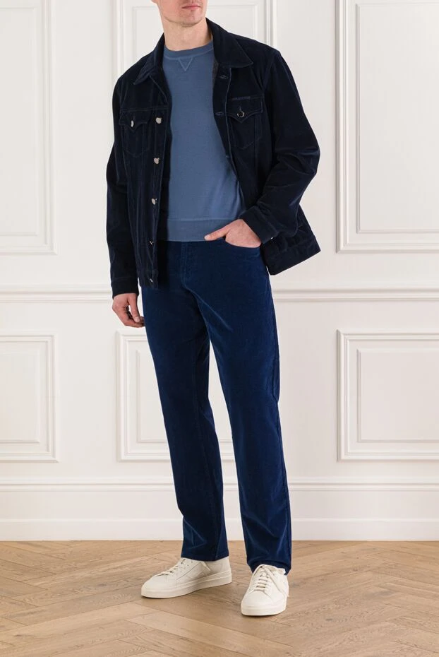 Brunello Cucinelli cotton jumper with a crew neck and neat trim
 141186 - photo 2