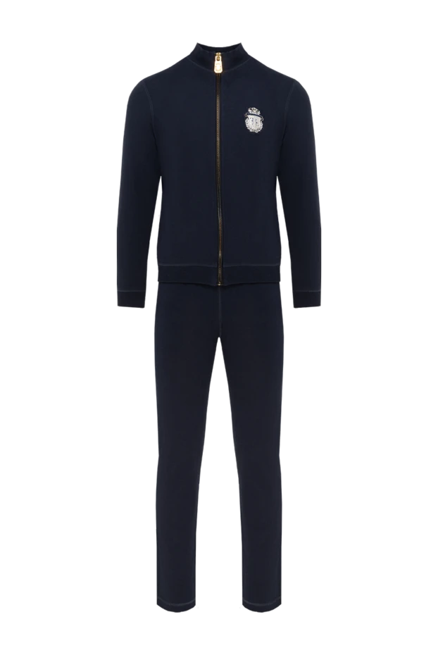 Billionaire man men's sports suit made of cotton and elastane, blue купить с ценами и фото 141505 - photo 1