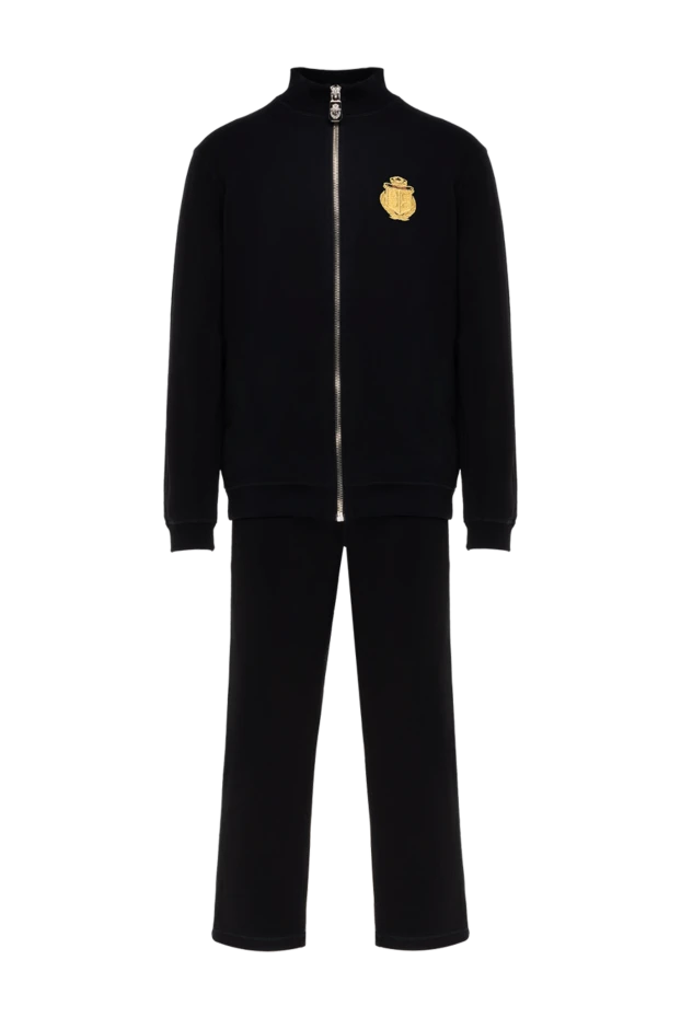 Billionaire man men's sports suit made of cotton and elastane, black купить с ценами и фото 141508 - photo 1