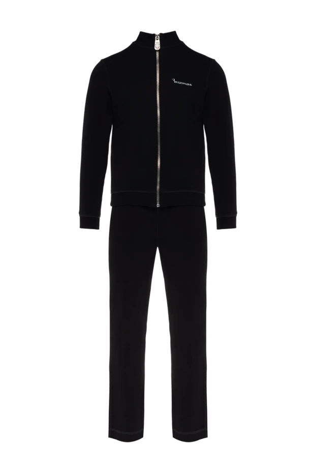 Billionaire man men's sports suit made of cotton and elastane, black купить с ценами и фото 141509 - photo 1