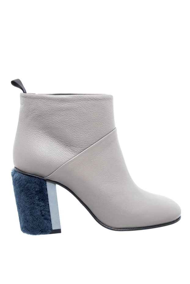 Stephen Venezia woman beige leather boots for women купить с ценами и фото 141544 - photo 1