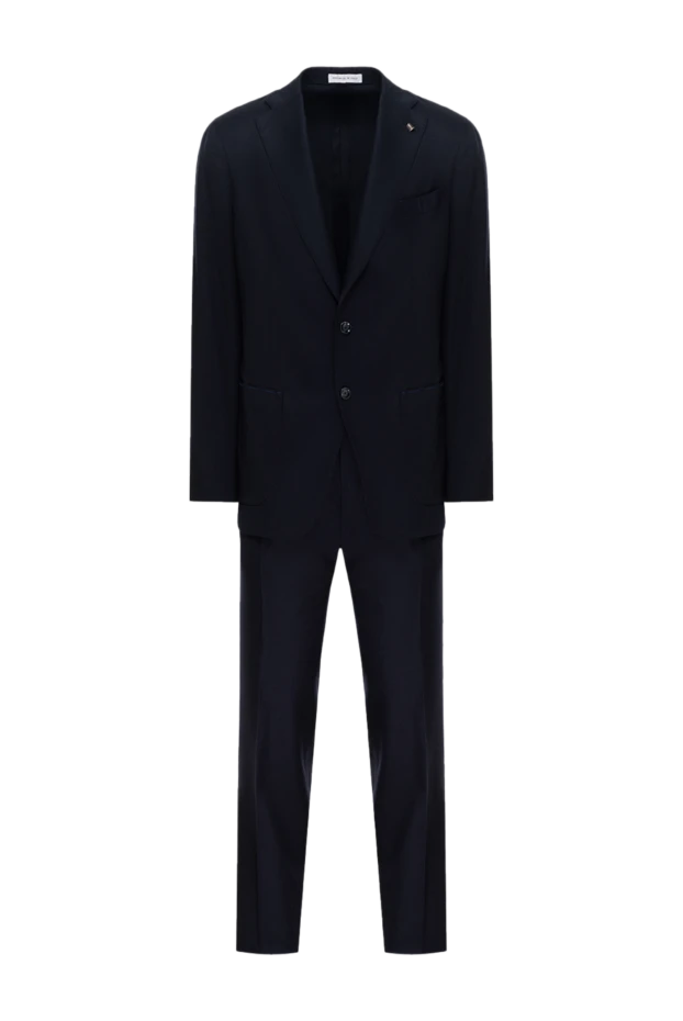 Sartoria Latorre man men's suit made of wool, blue купить с ценами и фото 141798 - photo 1