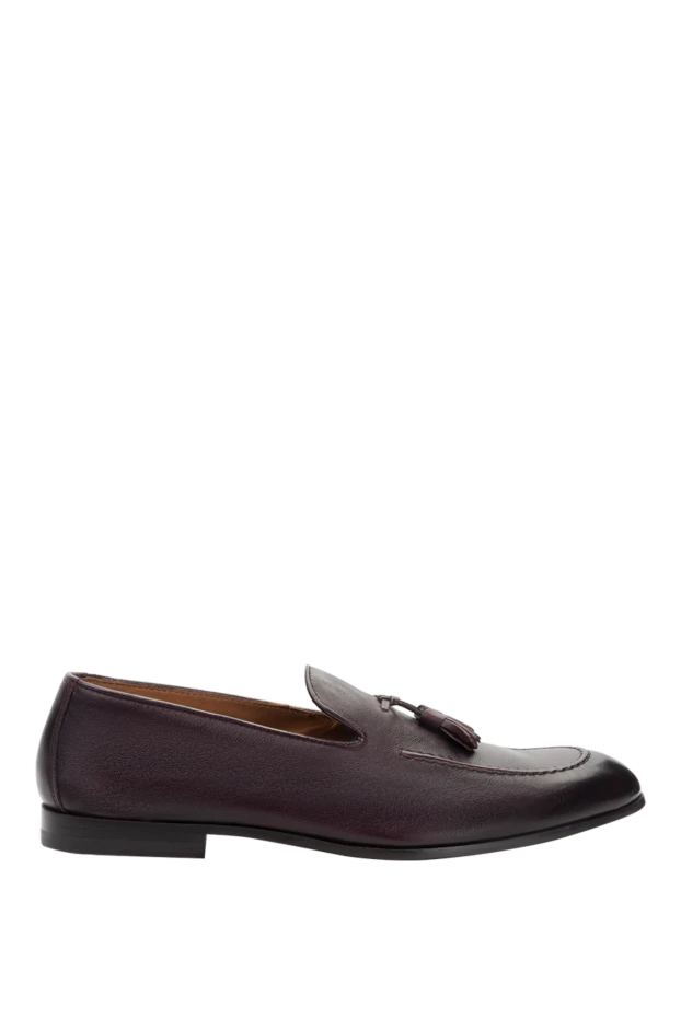 Doucal`s man brown leather loafers for men купить с ценами и фото 141869 - photo 1