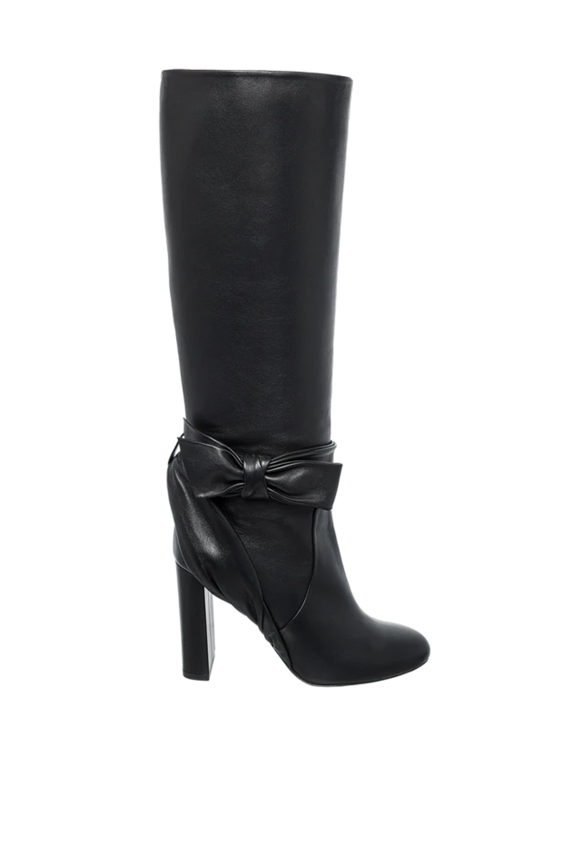 Mulberry woman black leather boots for women купить с ценами и фото 142011 - photo 1