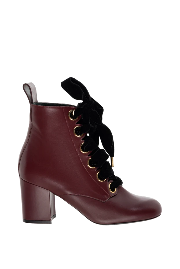 Mulberry woman purple leather boots for women купить с ценами и фото 142012 - photo 1