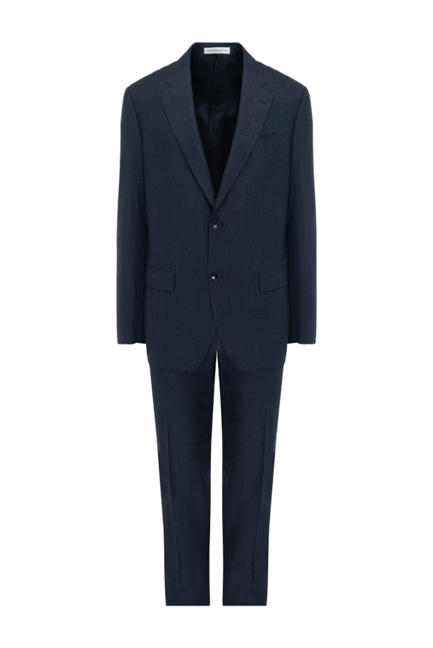 Sartoria Latorre man men's suit made of wool, blue купить с ценами и фото 142022 - photo 1