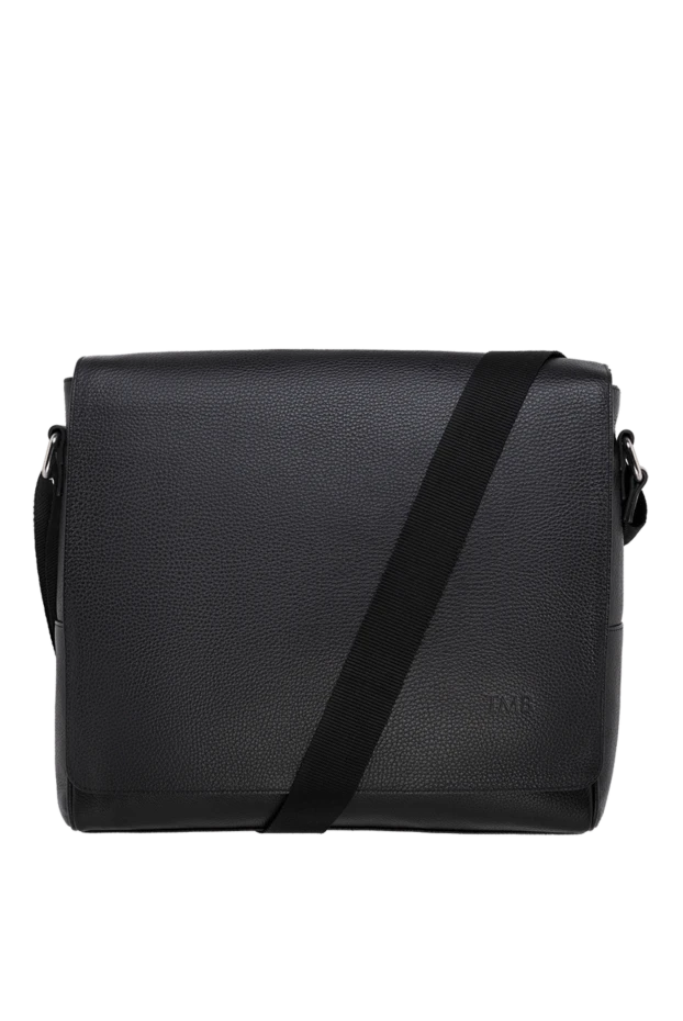 Tombolini man shoulder bag made of genuine leather black for men купить с ценами и фото 142139 - photo 1