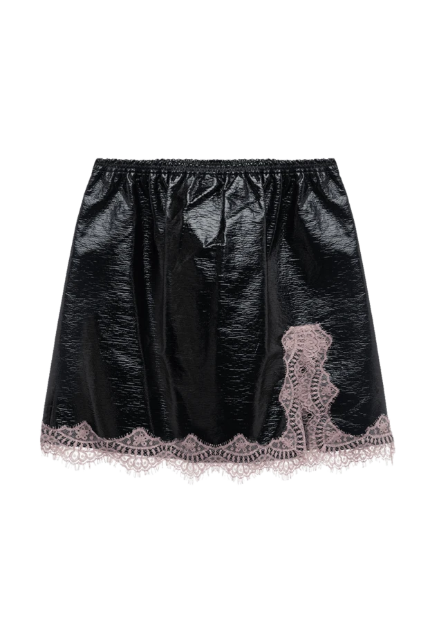 Giamba woman black cotton and polyurethane skirt for women купить с ценами и фото 142228 - photo 1