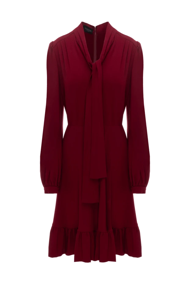 Giambattista Valli woman red viscose and acetate dress for women купить с ценами и фото 142236 - photo 1