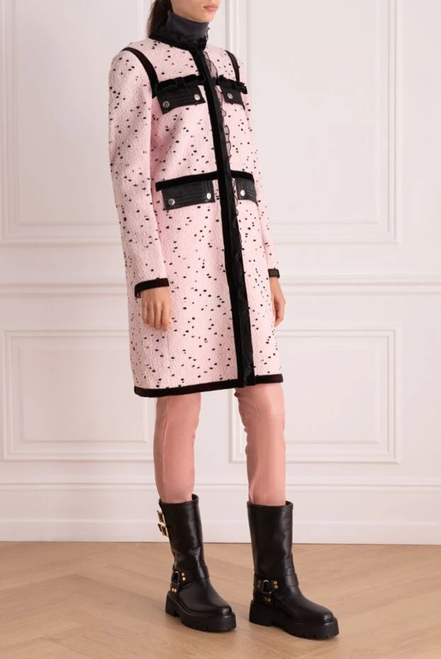 Giambattista Valli woman women's pink coat 142254 - photo 3