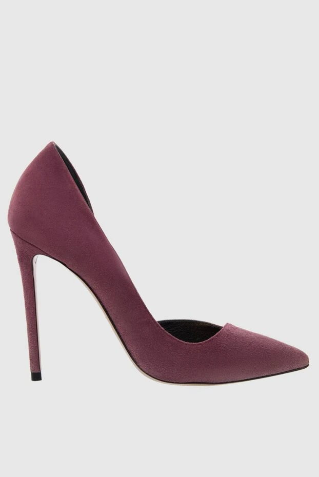 Alexandre Vauthier woman purple suede shoes for women купить с ценами и фото 142391 - photo 1