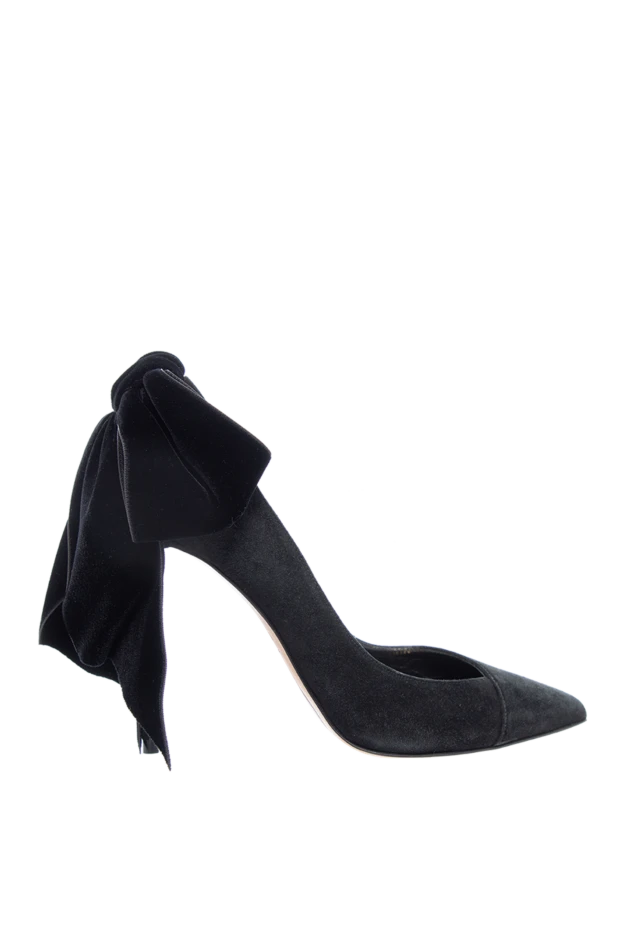 Alexandre Vauthier woman black suede shoes for women купить с ценами и фото 142392 - photo 1