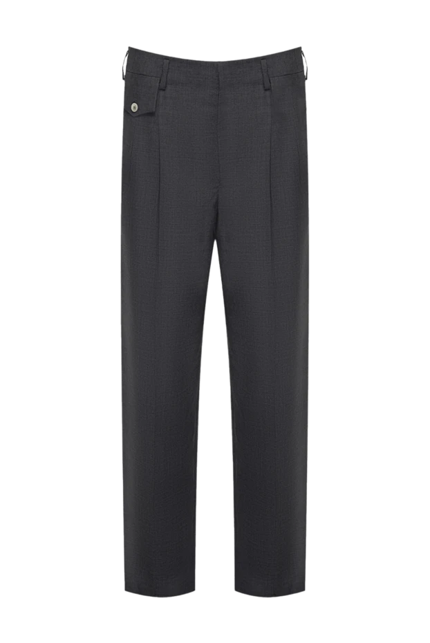 Golden Goose woman gray wool trousers for women купить с ценами и фото 142451 - photo 1