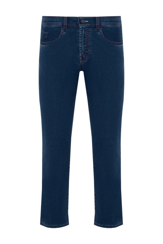 Scissor Scriptor man cotton and polyester jeans blue for men купить с ценами и фото 142546 - photo 1