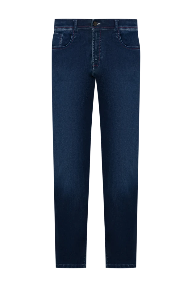 Scissor Scriptor man cotton and polyester jeans blue for men купить с ценами и фото 142556 - photo 1