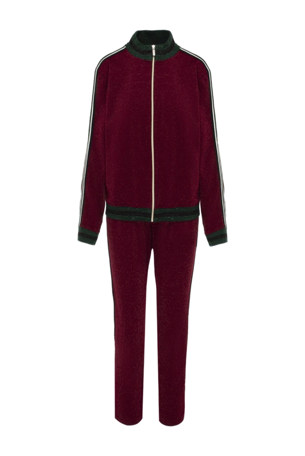 Roberto Cavalli woman women's burgundy walking suit купить с ценами и фото 142563 - photo 1