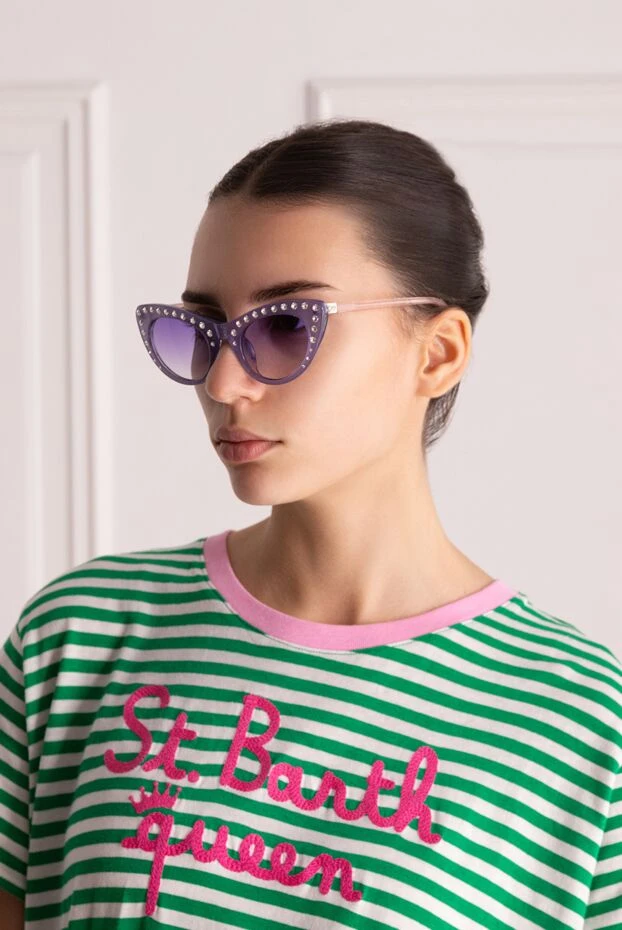 N21 woman purple plastic and metal glasses for women купить с ценами и фото 142569 - photo 2