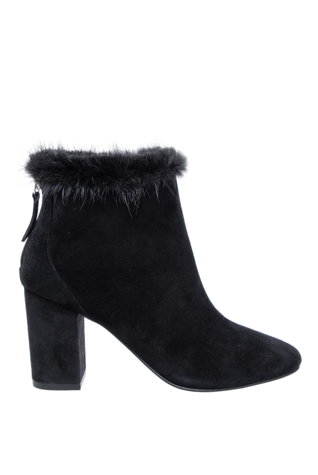 Max&Moi woman black suede and fur boots for women купить с ценами и фото 142680 - photo 1