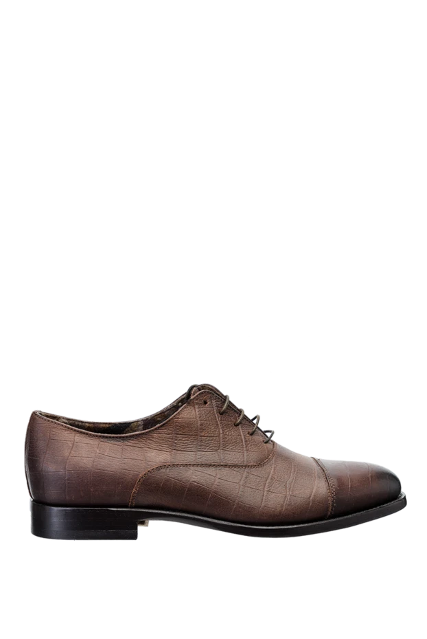 Doucal`s man brown leather men's shoes купить с ценами и фото 142794 - photo 1