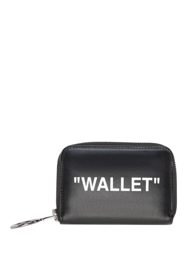 Off-White woman black leather wallet for women купить с ценами и фото 142844 - photo 1