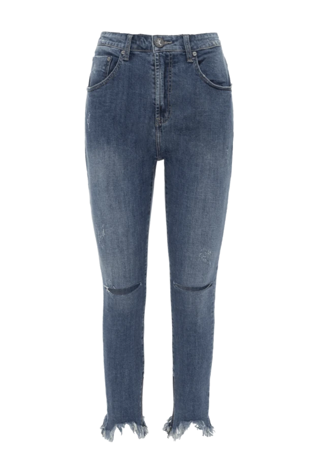 One Teaspoon woman blue cotton jeans for women купить с ценами и фото 142850 - photo 1