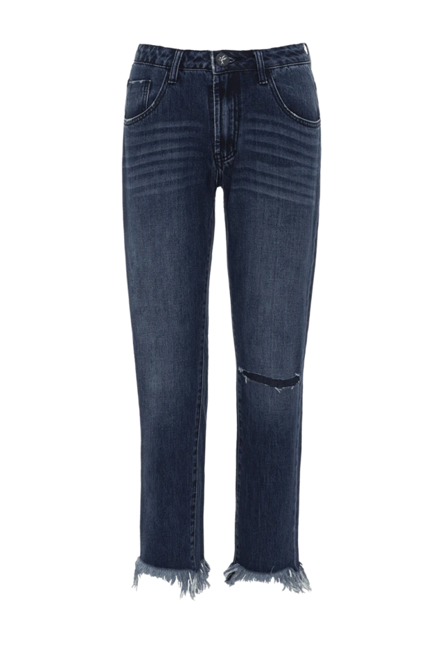 One Teaspoon woman blue cotton jeans for women купить с ценами и фото 142851 - photo 1