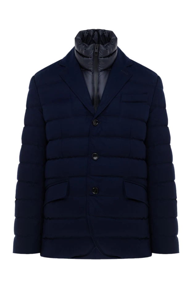 Montecore man down jacket men's wool blue купить с ценами и фото 142874 - photo 1