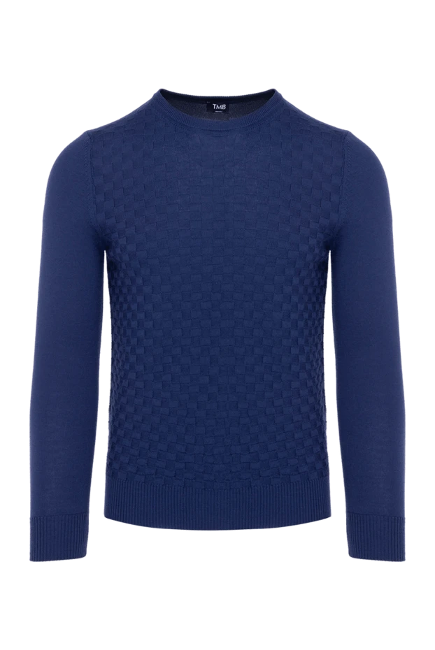 Tombolini man wool jumper blue for men купить с ценами и фото 142929 - photo 1