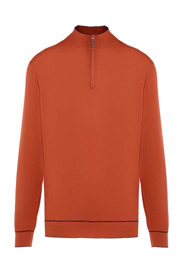 Ерлерге арналған қызғылт сары жібек тройер - фото 1