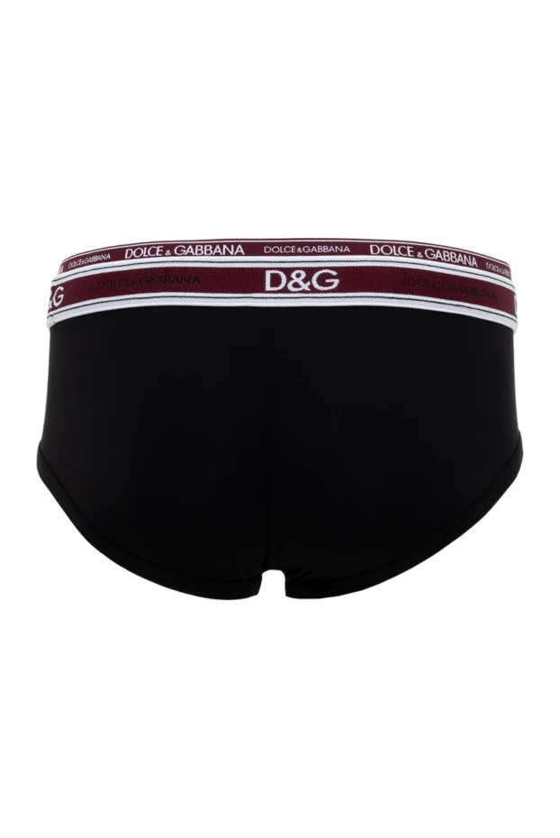 Dolce & Gabbana man black men's briefs made of cotton and elastane купить с ценами и фото 143059 - photo 2