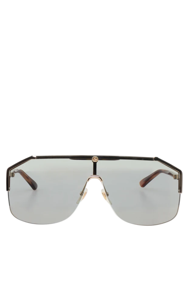 Gucci man sunglasses made of metal and plastic, gray for men купить с ценами и фото 143167 - photo 1