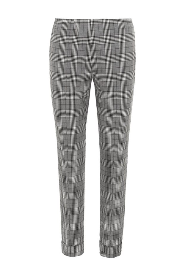 Ermanno Scervino woman gray trousers for women купить с ценами и фото 143327 - photo 1