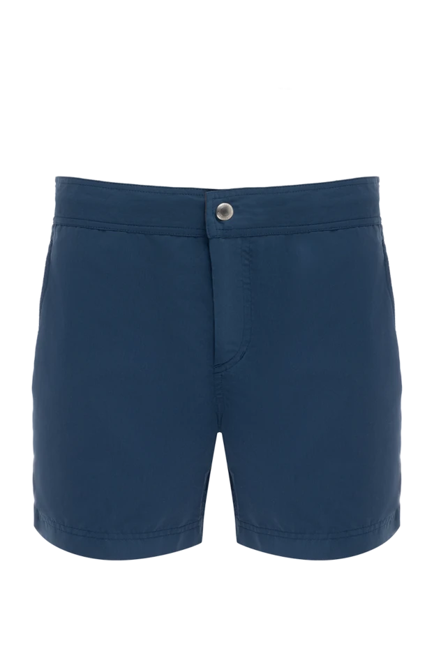 Brunello Cucinelli man blue polyester beach shorts for men купить с ценами и фото 143358 - photo 1