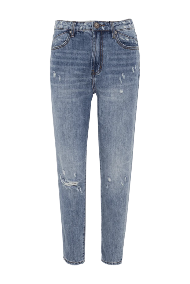 One Teaspoon woman blue cotton jeans for women купить с ценами и фото 143526 - photo 1