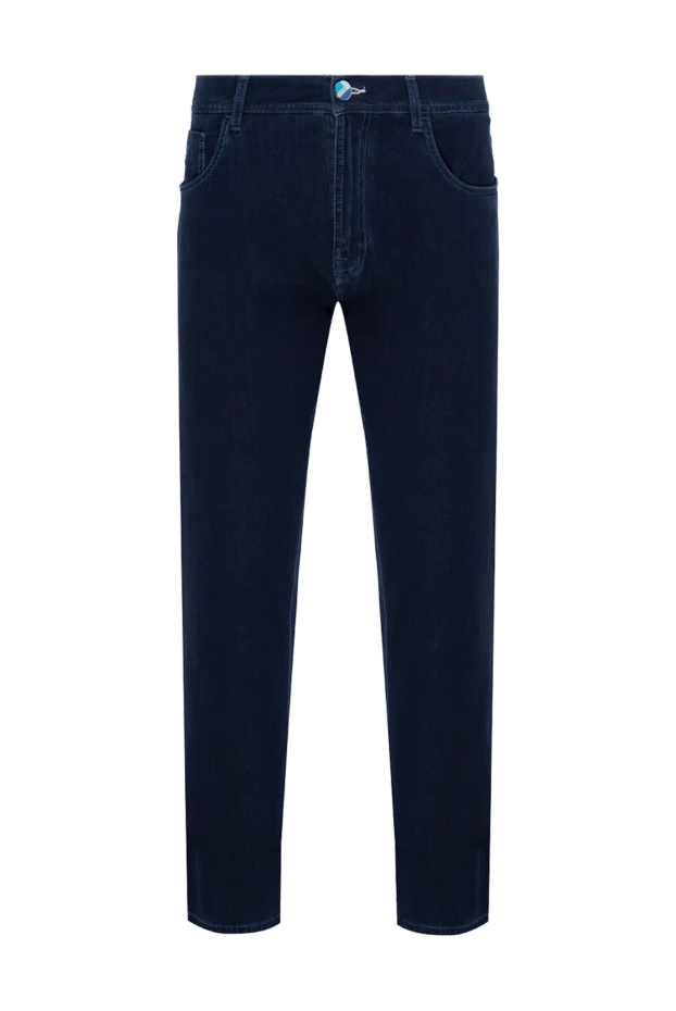 Scissor Scriptor man cotton and polyurethane jeans blue for men купить с ценами и фото 143565 - photo 1